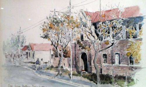 Abe Berry - Old Police station Doornfontein - Beautiful!! Look and bid now!!